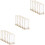 18Pcs Premium Clear Acrylic Sign Holders Display Stands 5