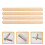 64Pcs Wooden Music Rhythm Sticks Instruments for Beginner Use 11