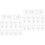 24Pcs Transparent Small Box Hasp Latch Plastic Jewelry Box Locks 4