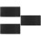 3Pcs Multipurpose Black Rubber Desk Mat Gaming Mousepad Large 9
