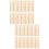 64Pcs Wooden Music Rhythm Sticks Instruments for Beginner Use 9