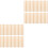 64Pcs Wooden Music Rhythm Sticks Instruments for Beginner Use 5