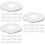 60Pcs Durable Silver Heat Gathering Covers for Fire Sprinkler Heads 9