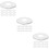 60Pcs Durable Silver Heat Gathering Covers for Fire Sprinkler Heads 11