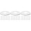 60Pcs Durable Silver Heat Gathering Covers for Fire Sprinkler Heads 6