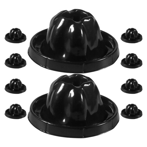 20Pcs Realistic Black Volcano Models Educational Science Kits for Kids 2