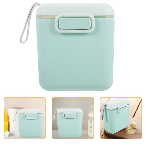 2Pcs Powder Formula Dispenser on The Go Silicone PP