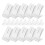 30Sets Durable Transparent Plastic Locks for DIY Boxes and Pet Cages 3