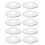 60Pcs Durable Silver Heat Gathering Covers for Fire Sprinkler Heads 3
