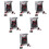 6Sets DIY Gas Station Model Kit Assorted Color Plastic Educational Toy 9