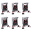 6Sets DIY Gas Station Model Kit Assorted Color Plastic Educational Toy 3