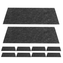 20Pcs Nano Sparkle Car Scratch Repair Cloth Dark Grey Polishing Tool