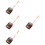 4Pcs Professional Table Tennis Ball Picker Lightweight ABS Nylon Tool 9