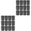 24Pcs Boot Shaper Support Black Plastic Reusable Tall Boot Inserts 5