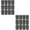 24Pcs Boot Shaper Support Black Plastic Reusable Tall Boot Inserts 8