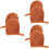 6Pcs Self Tanning Mitts Lotion Apply Mitts for 5