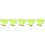 5Pcs Hardhat Sun Shade Yellow Full Brim Visor Neck Shield for Workers 11