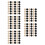 150Pcs Assorted Colored Wooden Backgammon Replacement Pieces Set 7
