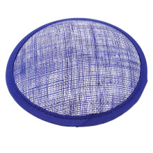 3Pcs Lightweight Linen Hat Base Blue Mesh for Headdress Making