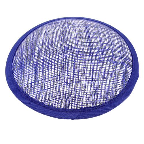 3Pcs Lightweight Linen Hat Base Blue Mesh for Headdress Making