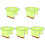 5Pcs Hardhat Sun Shade Yellow Full Brim Visor Neck Shield for Workers 4