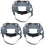 3Pcs Hard Hat Insert Replacement Breathable Grey Hardhat Accessories 11