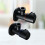 4Pcs Durable Brass Flow Control Valve Black Shut Off Valve for Shower 11