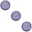 3Pcs Lightweight Linen Hat Base Blue Mesh for Headdress Making 10