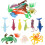 8Sets Assorted Color Marine Animal Models Fun Desktop Decor 4