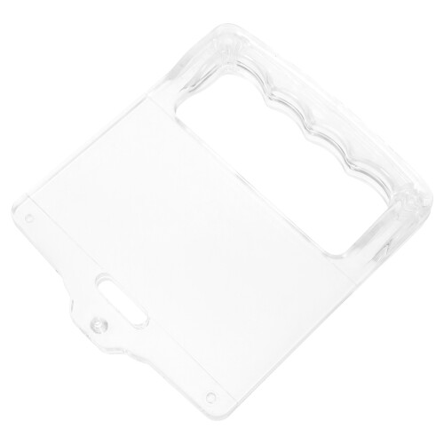 5Pcs White Plastic Garbage Can Handle Ring Easy Install Replacement 2