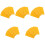 30Pcs Portable Yellow Gnocchi Boards ABS Pasta Making Tools 4