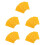 30Pcs Portable Yellow Gnocchi Boards ABS Pasta Making Tools 7