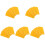 30Pcs Portable Yellow Gnocchi Boards ABS Pasta Making Tools 3