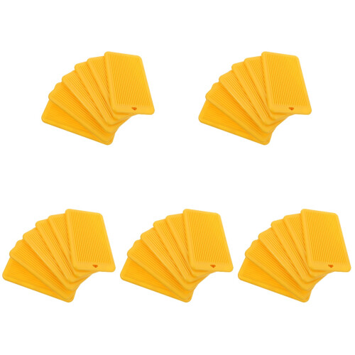 30Pcs Portable Yellow Gnocchi Boards ABS Pasta Making Tools 2
