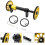 4Sets Accessoires Voor Easy Wheel Extender Aluminium Zwart 5