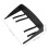 6Sets Portable Black Plastic Navigation Sunshade Visor for Cars 4