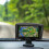 6Sets Portable Black Plastic Navigation Sunshade Visor for Cars 5