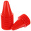 40St Kleurrijke Plastic Trainingscones Rood Voor Roller Skating 2