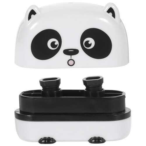 5St Handige Kledingstempel Voor Kinderen Wit ABS En Spons 2