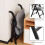 Folding Office Chair with Ergonomic Back Support, Padded Seat, Mesh Back, Steel Frame, Black 2