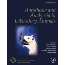 Anesthesia and Analgesia in Laboratory Animals Hardcover Book