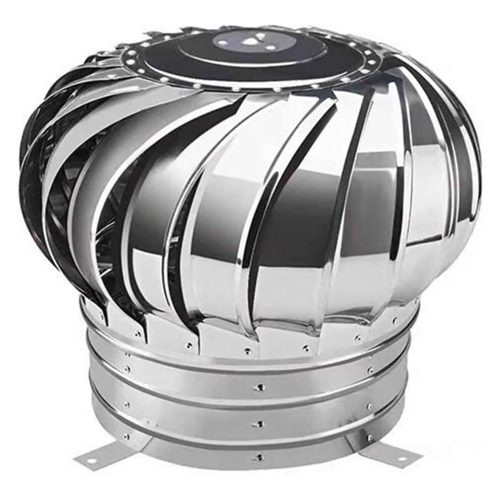200Mm Stainless Steel Roof Turbine Ventilator For Attic And Factory Energy Saving Ventilation 9169991286143