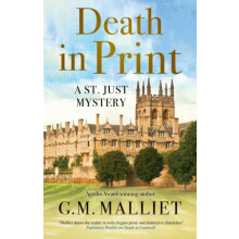 Death in Print by G.M. Malliet Hardcover Book