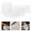 10Pièces Étuis Flûte Plastique Transparent Usage Stockage Multiples 10