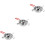 3Ensembles Bol À Cire Argenté Long Manche Usage Durable 7