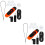 2Ensembles Kazoo Rouge ABS Électrique Pour Apprentissage Musical 8