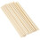 100Pièces Bâtons En Bois Beige Pour Déco DIY 1