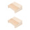 2Pièces Pied Kaki Multiusage Marchepied Pratique Maison 6