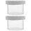 2Pièces Réservoirs D'élevage Transparent En Pour 7