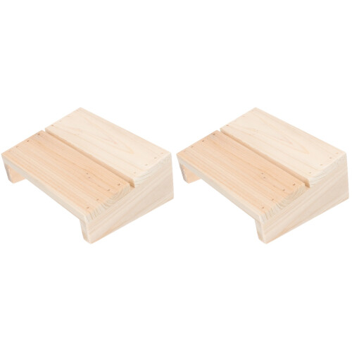 2Pièces Pied Kaki Multiusage Marchepied Pratique Maison 2